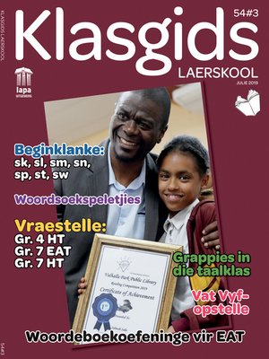 cover image of Klasgids Julie 2019 Laerskool